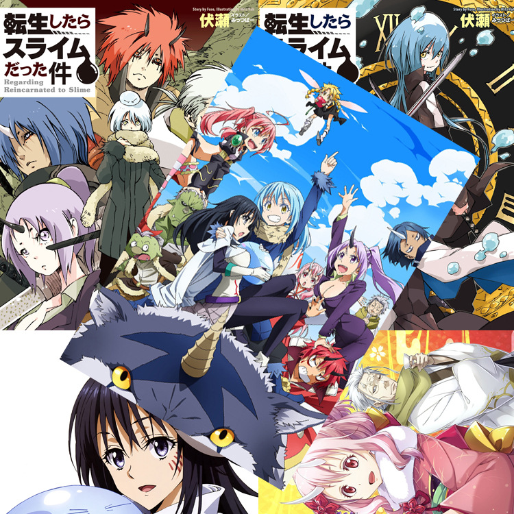 Poster Anime Tensei Shitara Slime Datta Ken