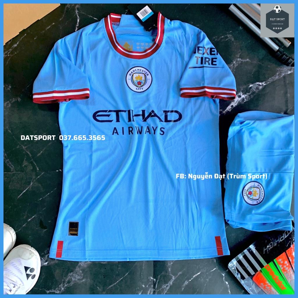 Quần áo bóng đá Mancity Bộ Áo Đấu CLB Manchester City. Hàng Gai Thái Cao Cấp - Thoáng Mát Cam Kết 100% Y Hình
