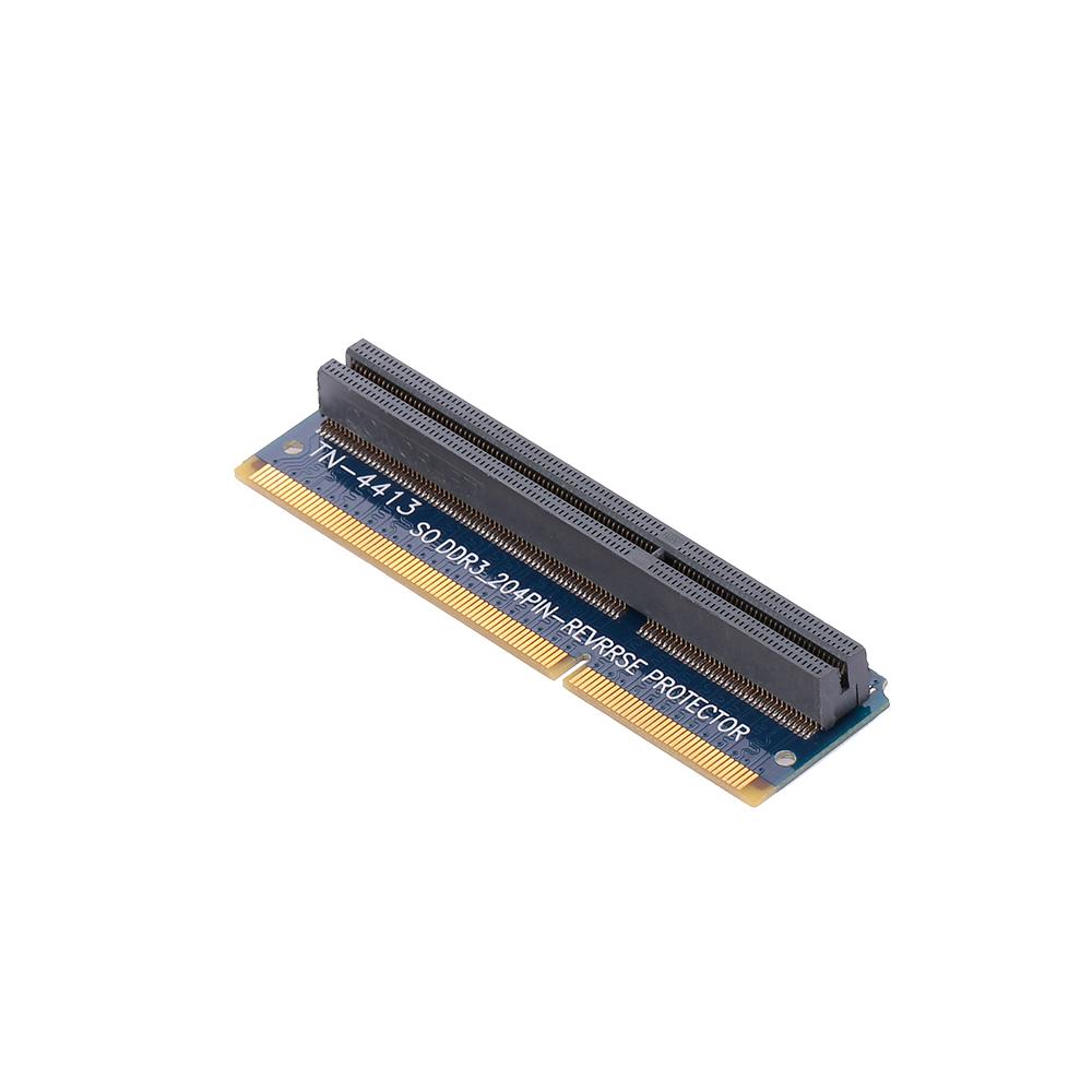 Bộ điều hợp Đảo ngược dọc TN-4413 cho máy tính xách tay SO DDR3 204PIN