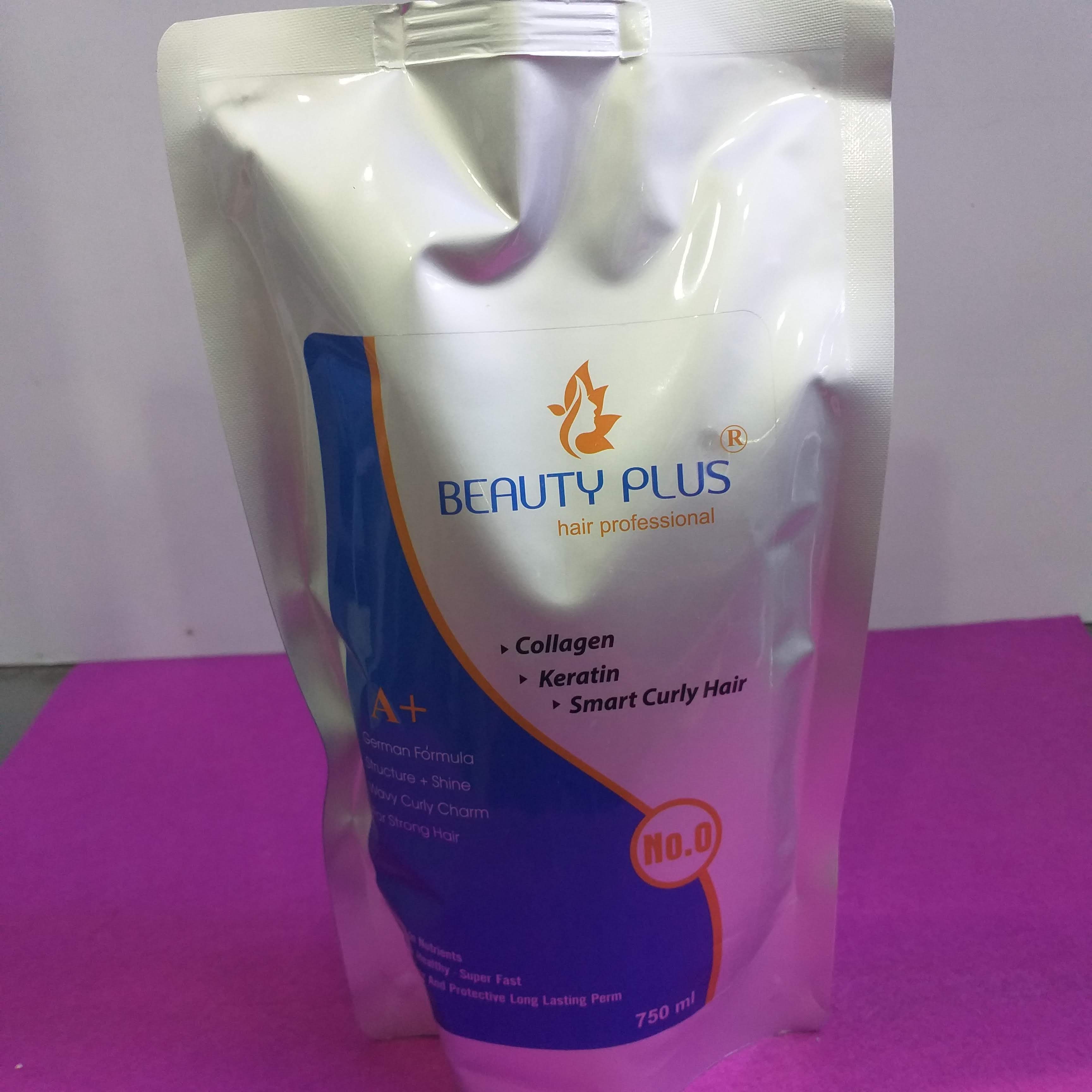 THUỐC UỐN NÓNG  BEAUTY PLUS DUNG TÍCH 750ML DÀNH CHO TÓC KHỎE