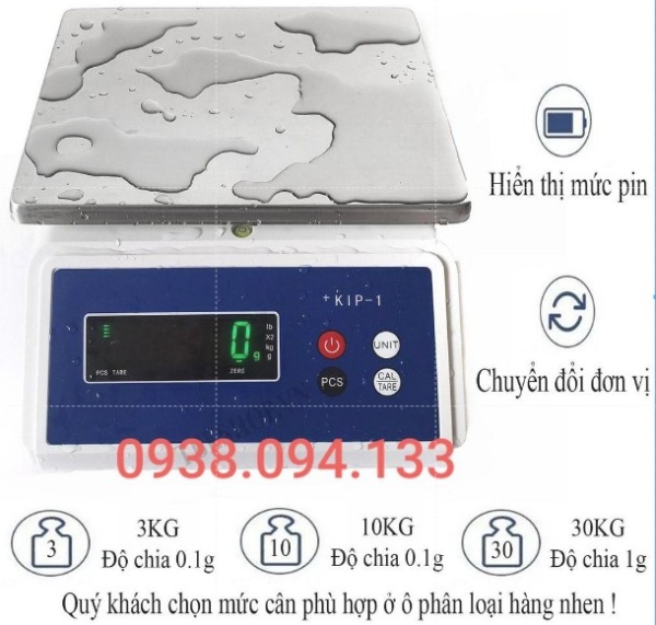 Cân Chuyên Nước 30kg 