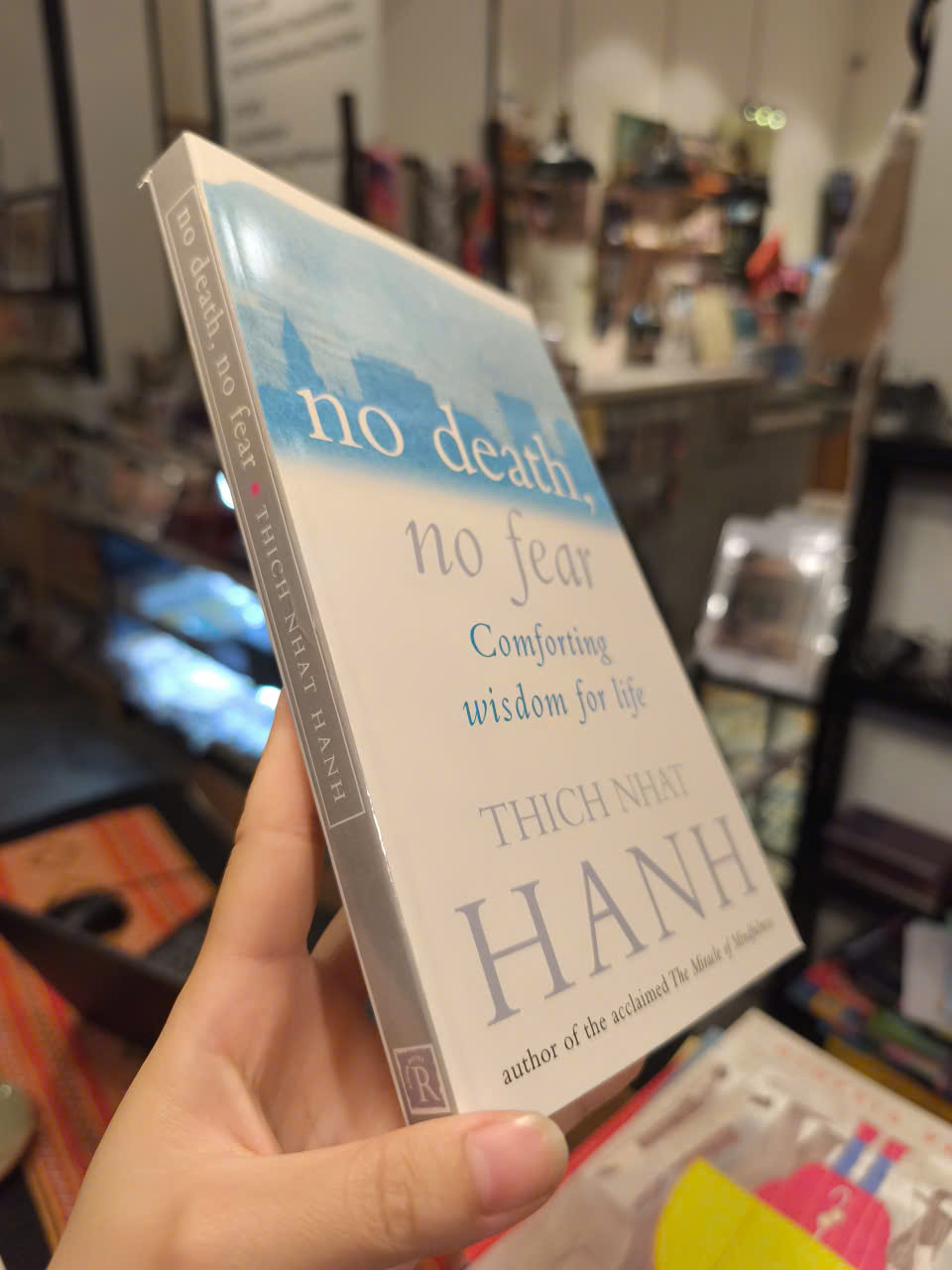 Sách - No Death, No Fear: Comforting Wisdom For Life by Thich Nhat Hanh