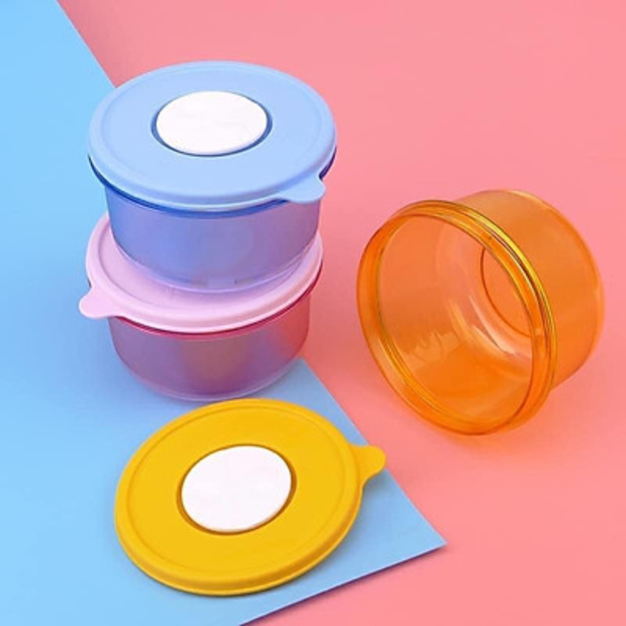 Hộp Tupperware Dùng Trong Lò Vi Sóng Crystalwave Soup Bowl 400ml - Màu Ngẫu Nhiên