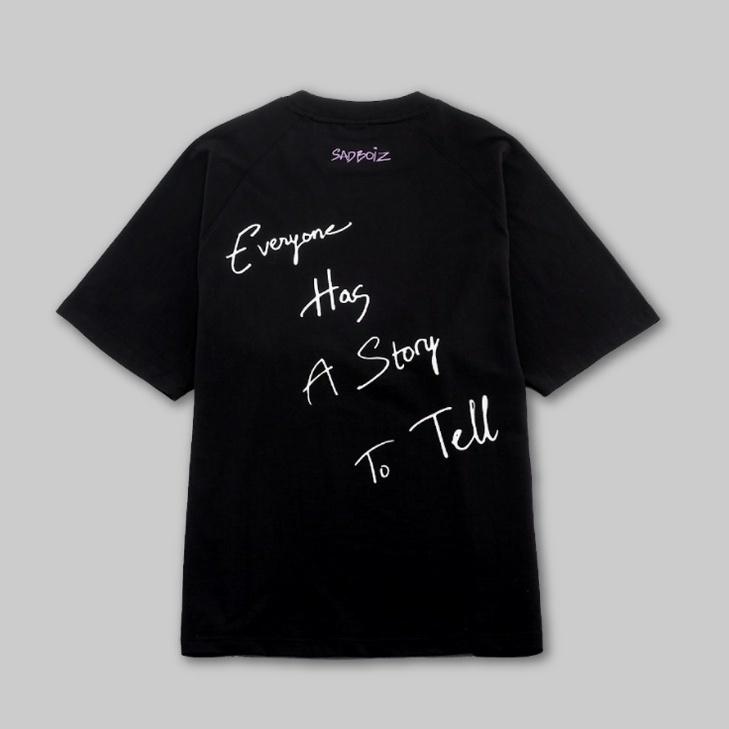 Áo Thun Nam Nữ Form Rộng Sad.Boiz LOGO Cotton Unisex 2 Màu Ulzzang