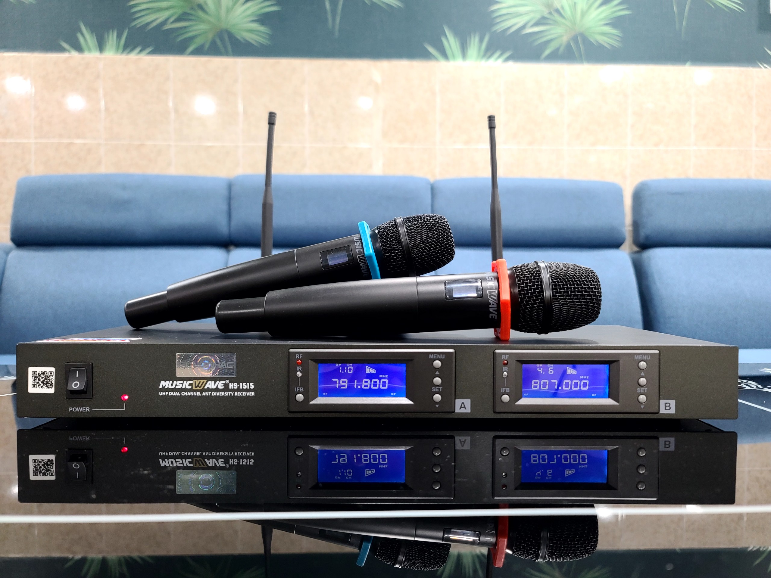 Micro Karaoke Không Dây Musicwave HS-1515 - Hàng Chính Hãng