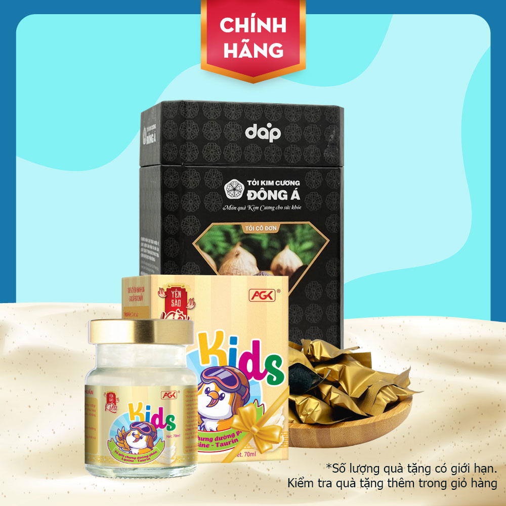 Tỏi đen cô đơn bóc vỏ hộp 450g - Tỏi Kim Cương Đông Á - hỗ trợ tăng cường đề kháng, ổn định huyết áp, bảo vệ tim mạch