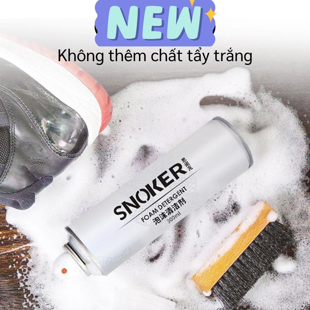 Chai Vệ Sinh Giày, Bình Xịt Tạo Bọt Tuyết Snoker Làm Sạch Và Tẩy Trắng Giày Dép, Túi Xách, Ghế Sofa. Đồ Da Tiện Lợi