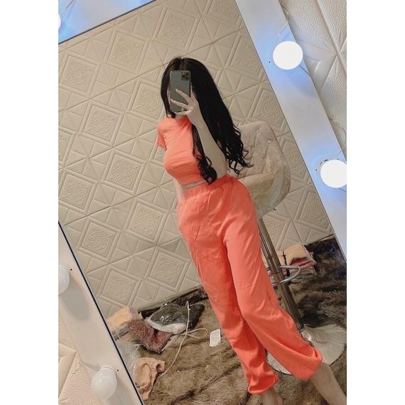 set thun porip trơn màu