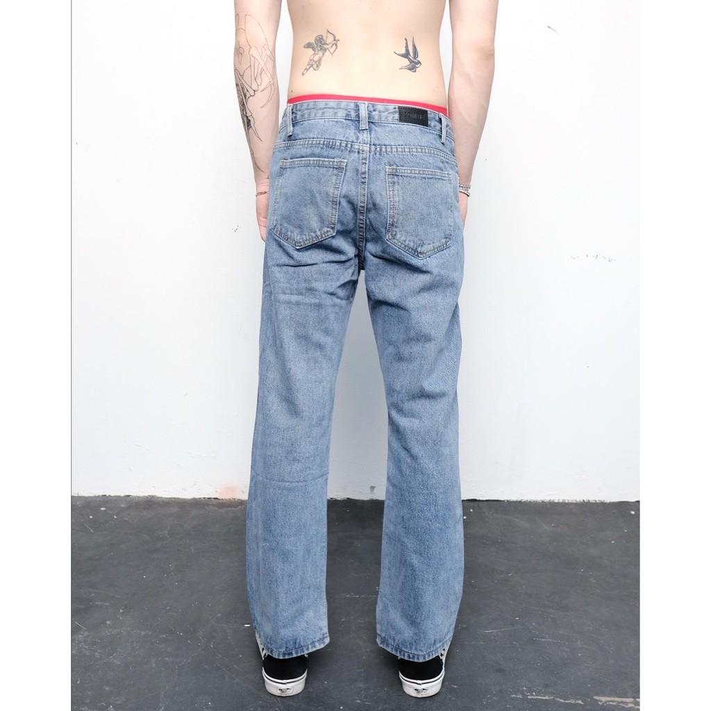 Quần ZOMBIE Straight Fit Jeans Blue 8226