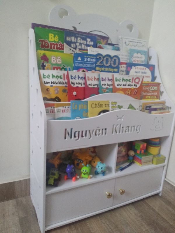 Kệ Sách gấu 2 Tủ Đồ