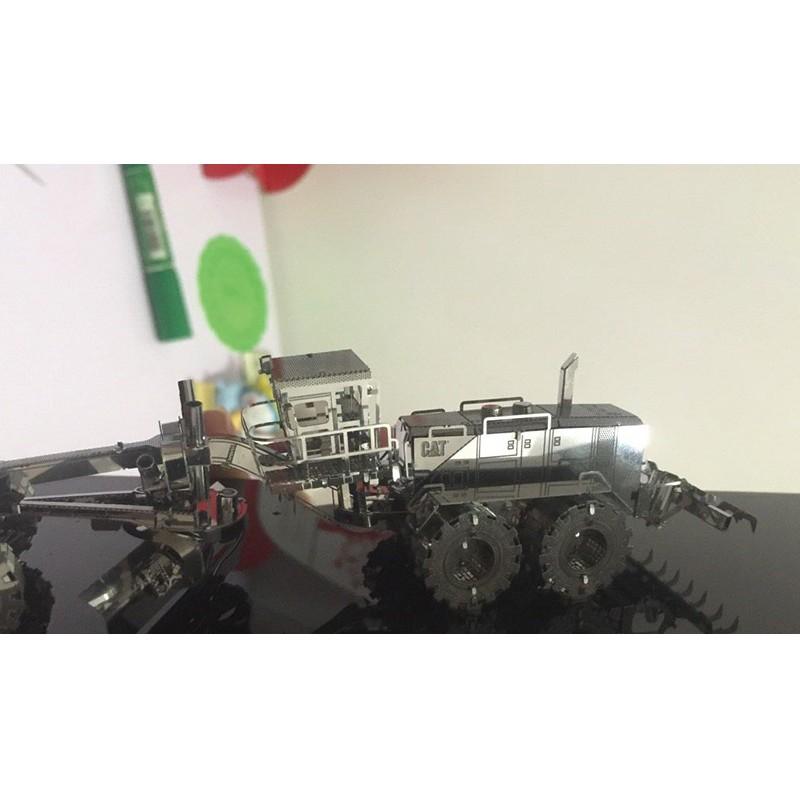 Mô Hình Lắp Ráp 3d Xe San Gạt Công Trình