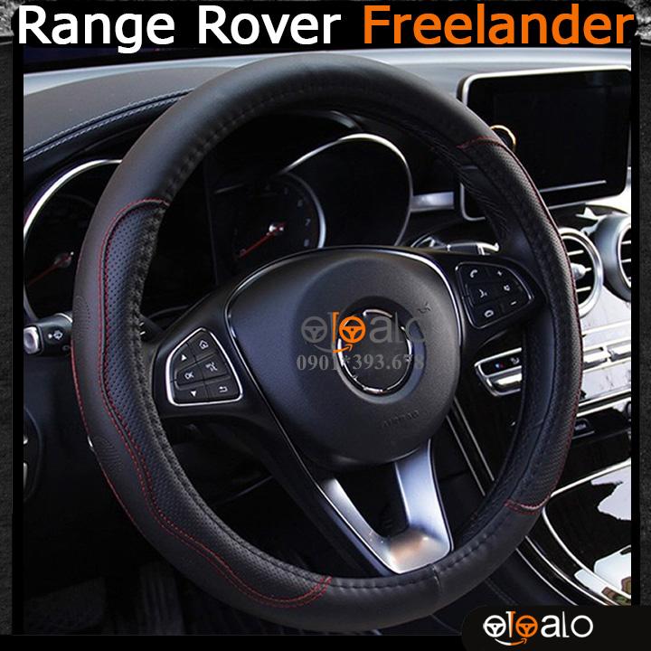 Bọc vô lăng volang xe Range Rover Evoque da PU cao cấp BVLDCD - OTOALO