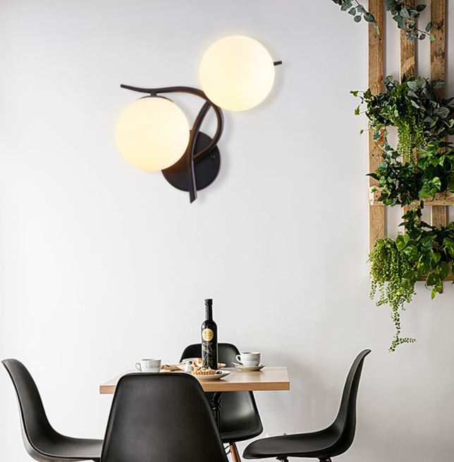 Đèn tường CORBIN kiểu dáng độc đáo trang trí nội thất hiện đại - kèm bóng LED chuyên dụng.