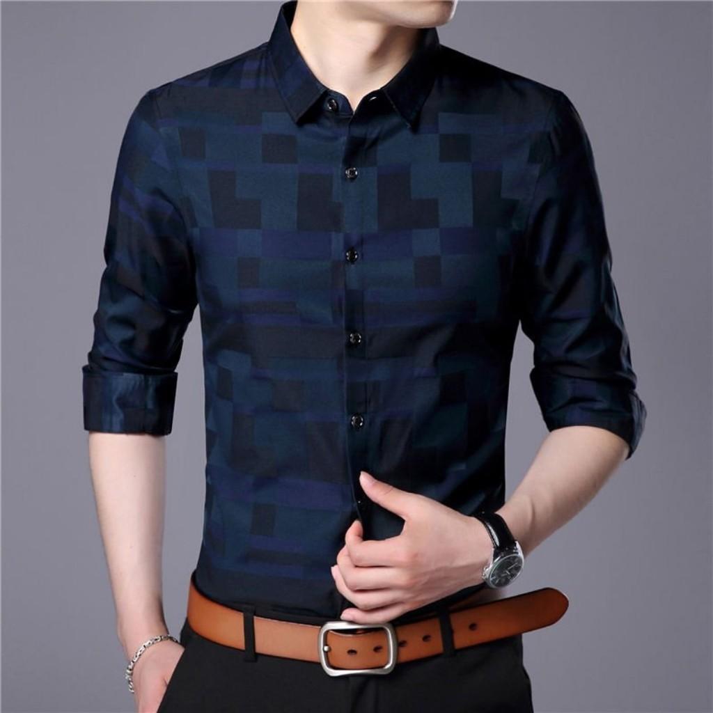 Áo Sơ Mi Nam Dài Tay In 3D Mẫu GQ02 Chất Vải Đẹp, Thoáng Mát, Tạo Cảm Giác Thoải Mái Khi Mặc