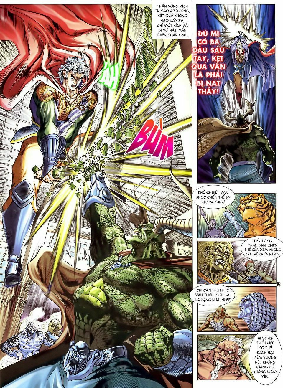 thần binh huyền kỳ i chapter 33 35