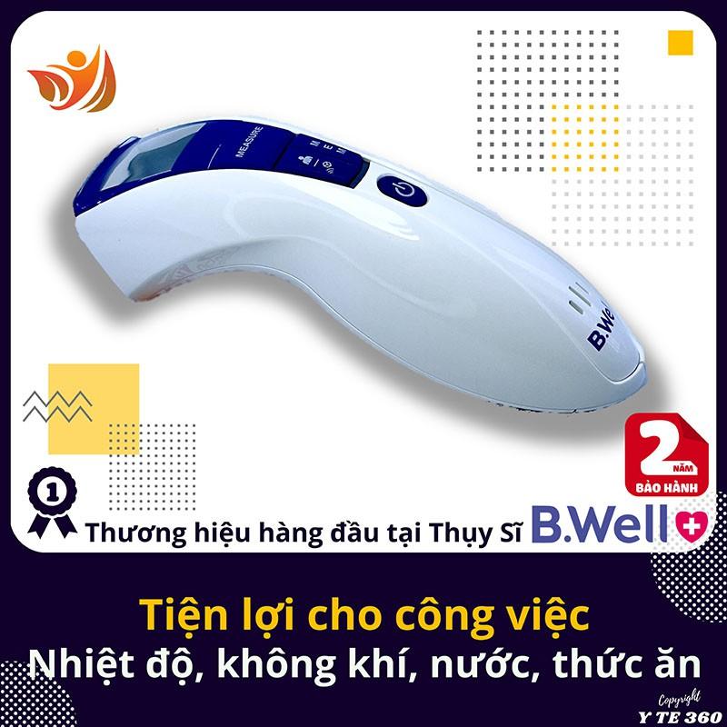 Nhiệt kế Điện Tử Hồng Ngoại Đo Trán B Well WF 5000 | Sản Xuất Tại Thụy Sĩ