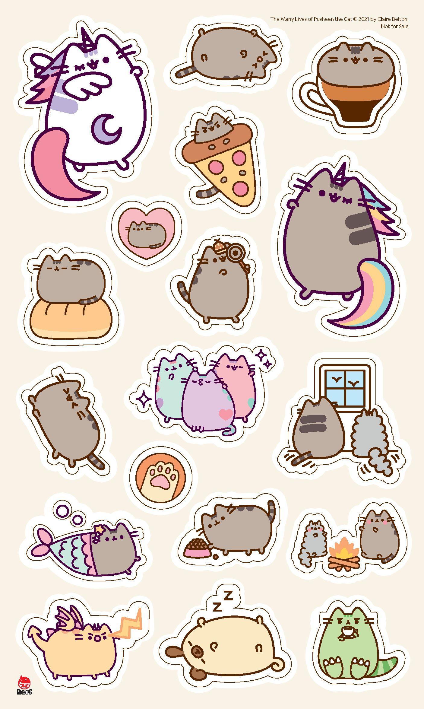Tớ Là Mèo Pusheen - Tập 2: Cuộc Sống Muôn Màu Của Pusheen - Tặng Kèm Obi + Sticker + Bookmark