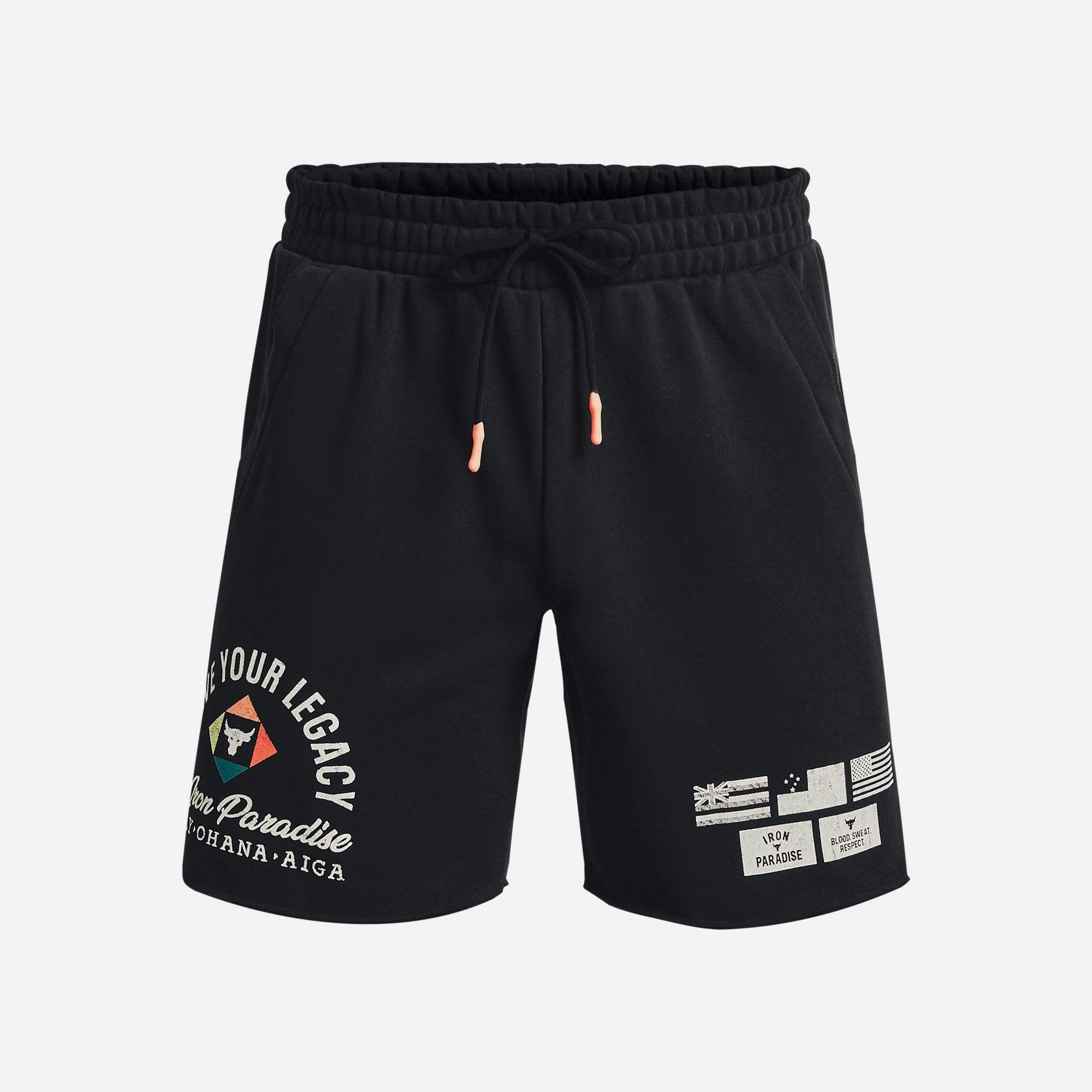 Quần ngắn thể thao nam Under Armour The Rock - 1377439-001