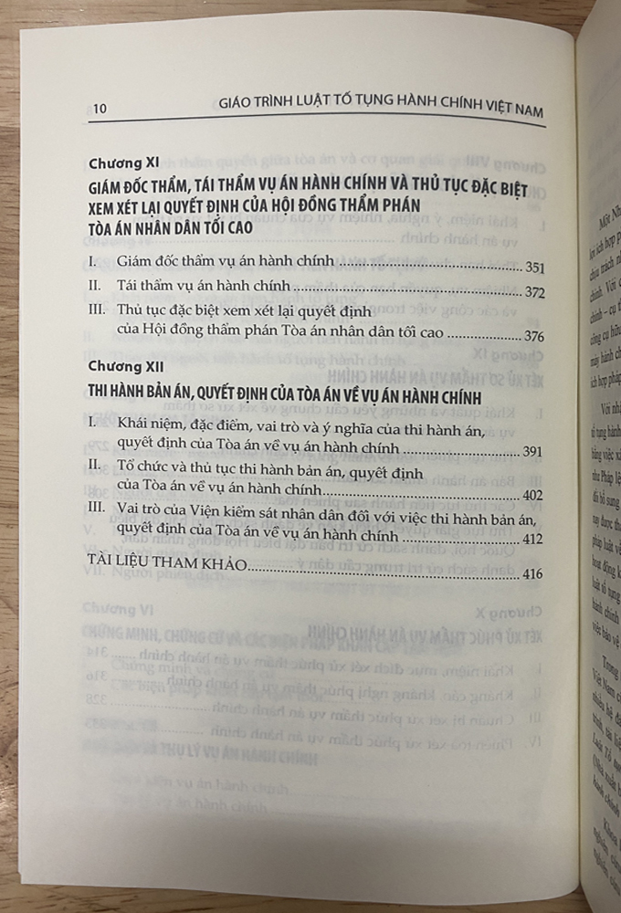 Giáo trình luật tố tụng hành chính Việt Nam