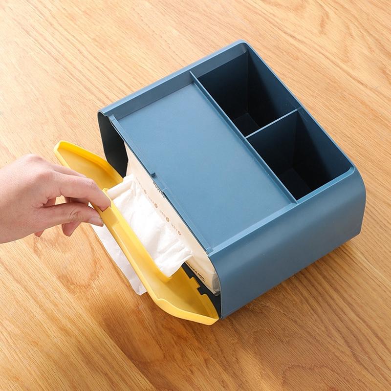 Hộp Nhựa Đựng Khăn Giấy Đa Năng Tiện Lợi
