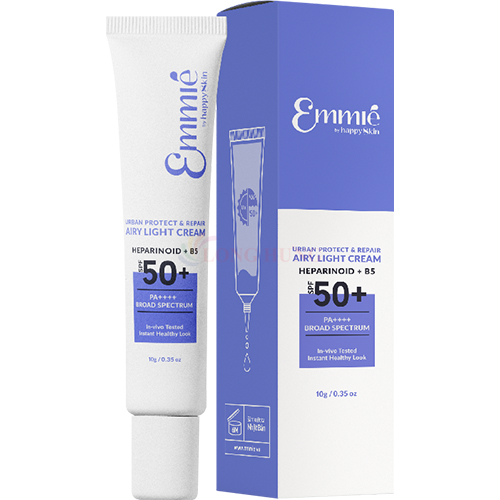 Kem chống nắng phục hồi Emmié Urban Protect &amp; Repair Airy Light Cream SPF50+ PA++++ (10g/50g) - Hàng chính hãng