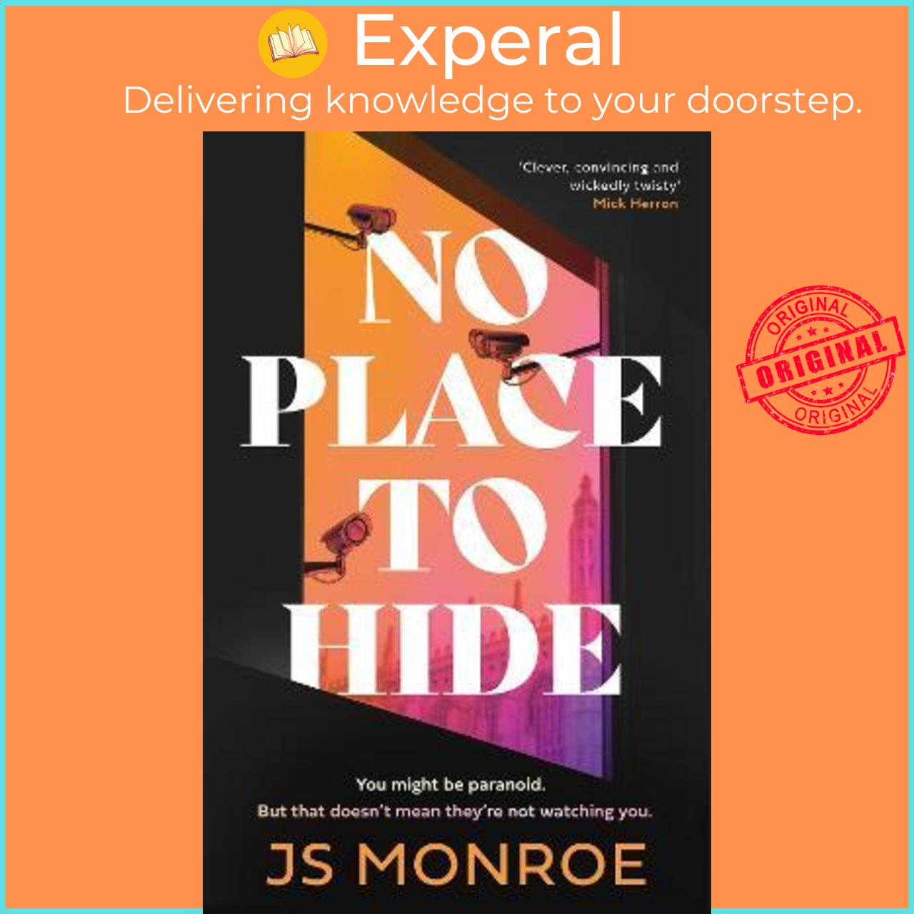 Sách - No Place to Hide by J.S. Monroe