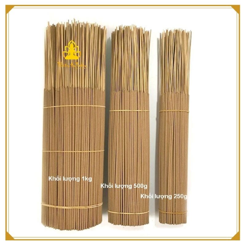 Nhang trầm hương nguyên chất tự nhiên Size 40cm - Hộp 1kg