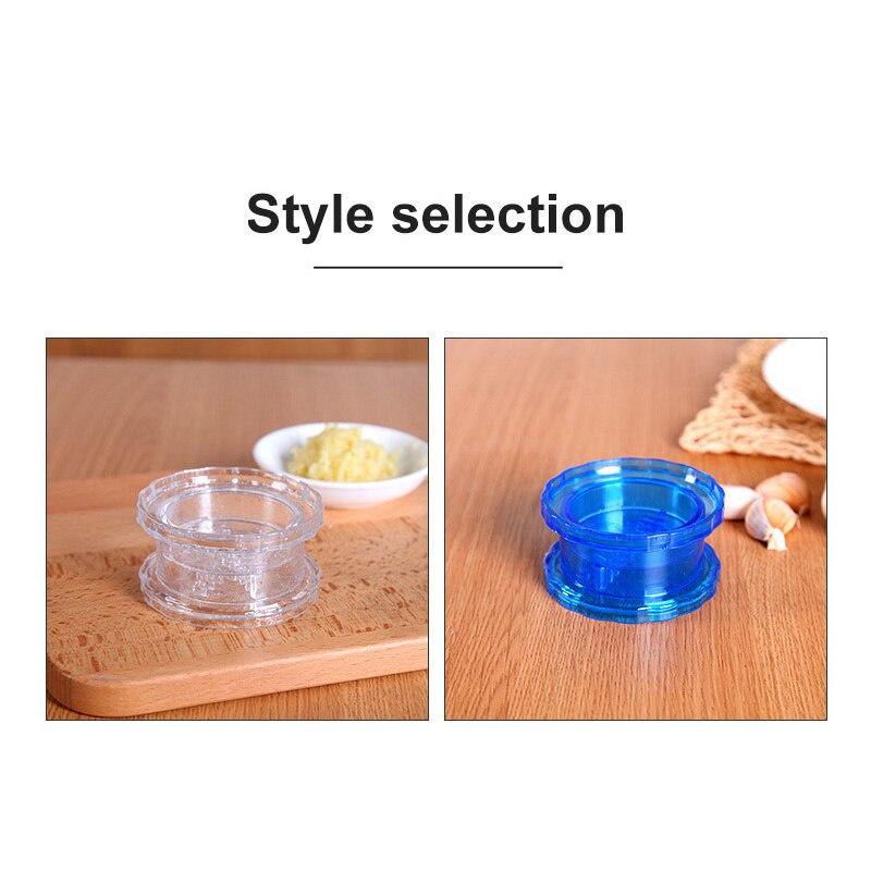 Portable Garlic Grater Mini Garlic Press Chopper Slicer Hand Presser Grinder Crusher Kitchen Tools Press Garlic Twist Garlic Box