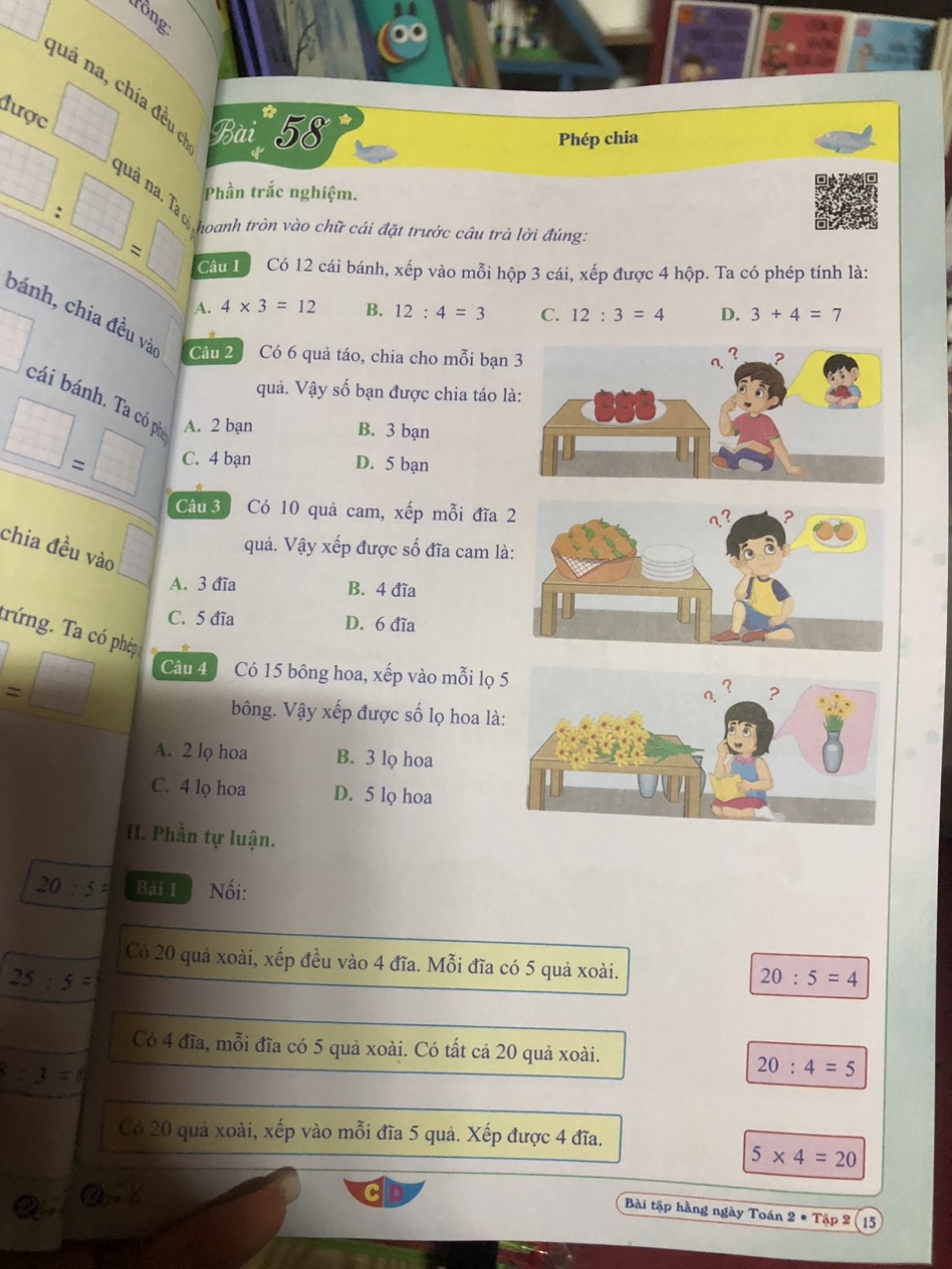 Sách - Combo Bài Tập Hằng Ngày - Toán và Tiếng Việt Lớp 2 - cánh diều - Tập 1, 2 (2 cuốn)