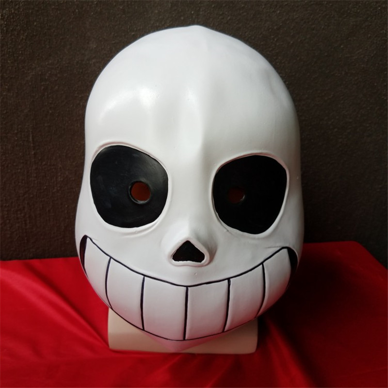 Mặt Nạ và Áo khoác Halloween Undertale Truyền Thuyết Cosplay Sans (Bán Riêng)