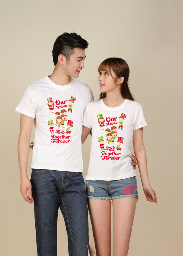 Bộ Áo Thun Đôi Nam Nữ A975