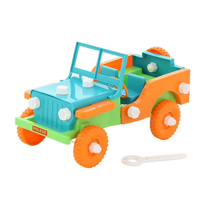 Bộ lắp ghép xe Jeep Retro 42 mảnh – Cavallino Toys