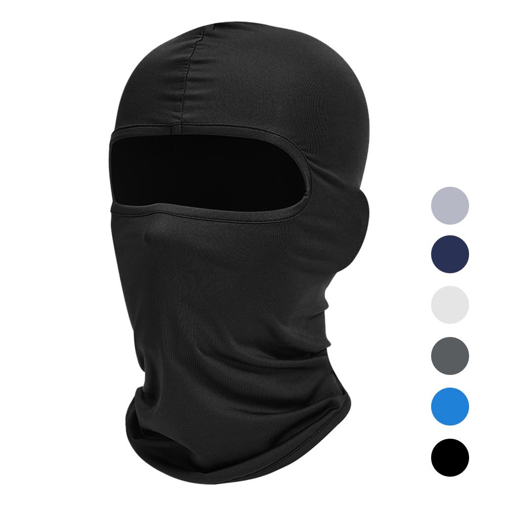 Mũ xe đạp nam Balaclava Full Face Ski Mask Hood đi bộ cắm trại săn bắn chiến thuật quân sự Airsoft Mũ xe đạp mũ cổ Color: 08
