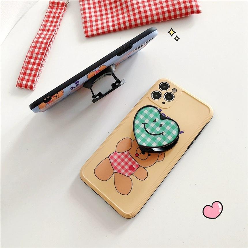 Nhẫn Đỡ Điện Thoại Xoay 360 Độ Hình Trái Tim Dễ Thương Cho Iphone & Android Đứng