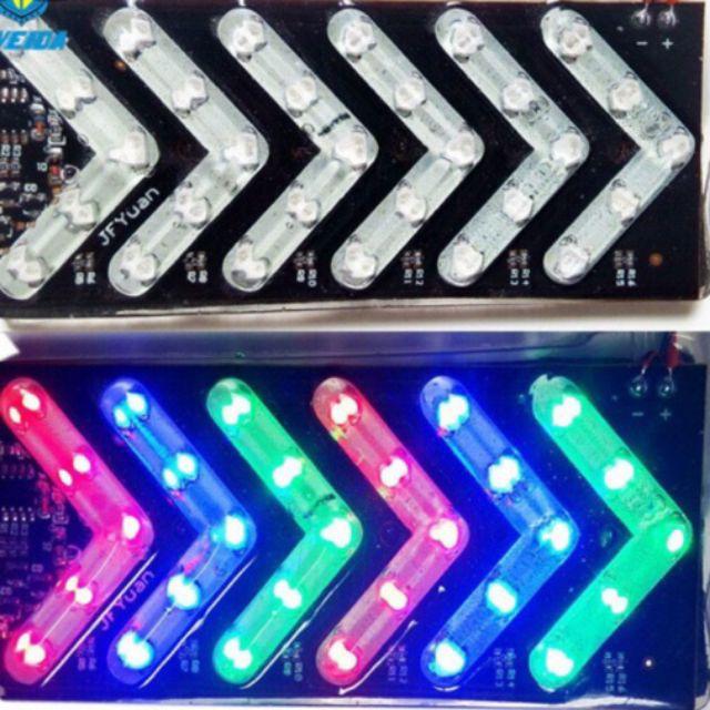Led mũi tên nhấp nháy nhiều màu chống nước tuyệt đối DC 12v -24v