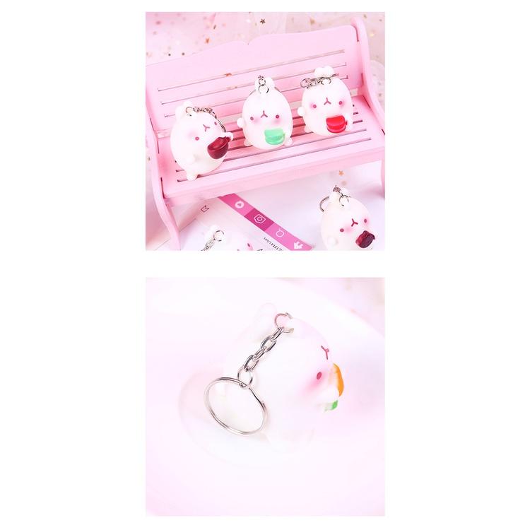 Móc khóa thỏ con siêu kute Duashop