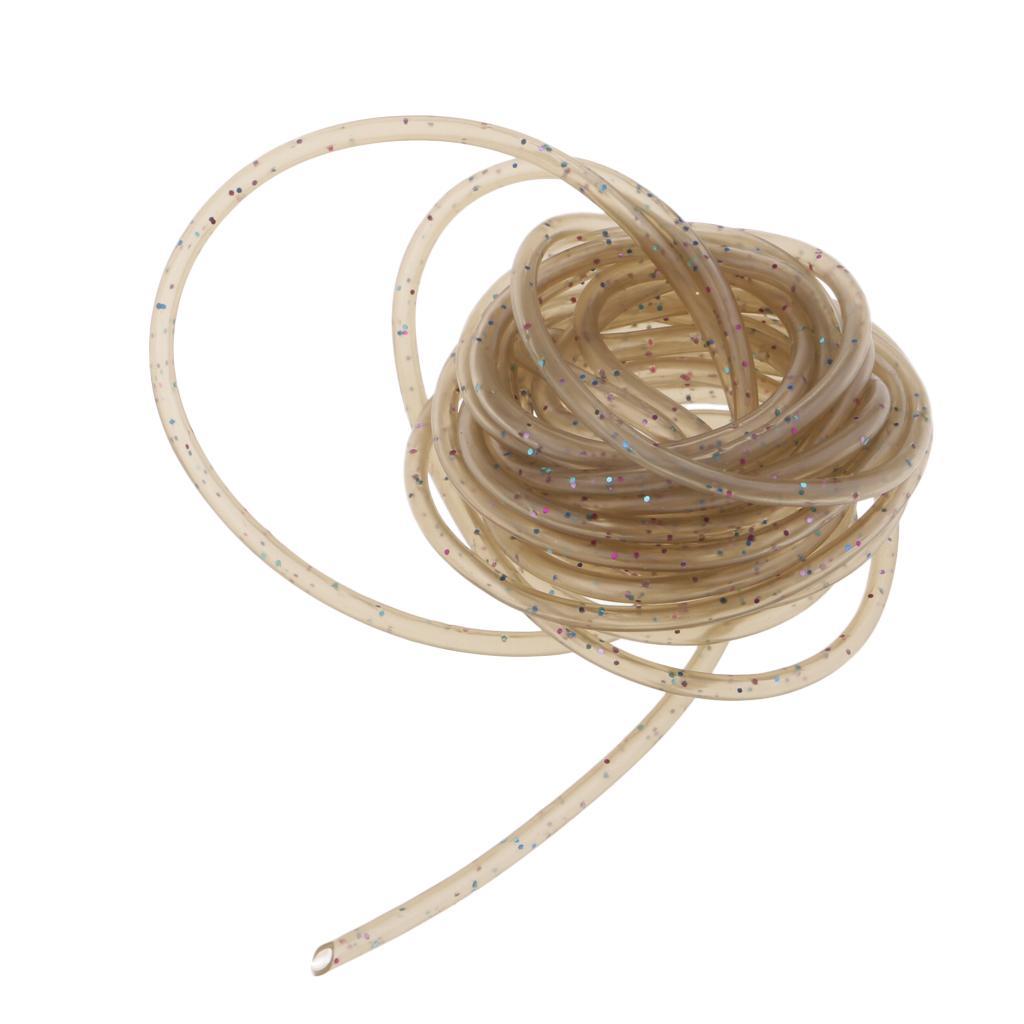 2 meters Soft Rubber Rig Tube Carp Fishing Rig Sleeves Hook Line Connector, Protect Knots and Rig Components