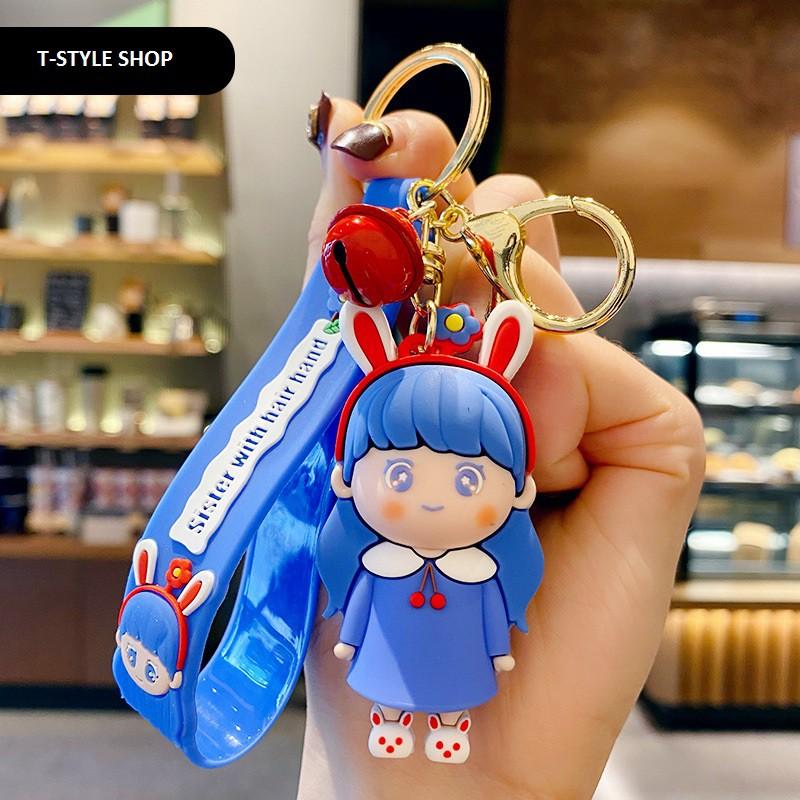 Móc khóa Cặp Couple xanh chành xanh lét