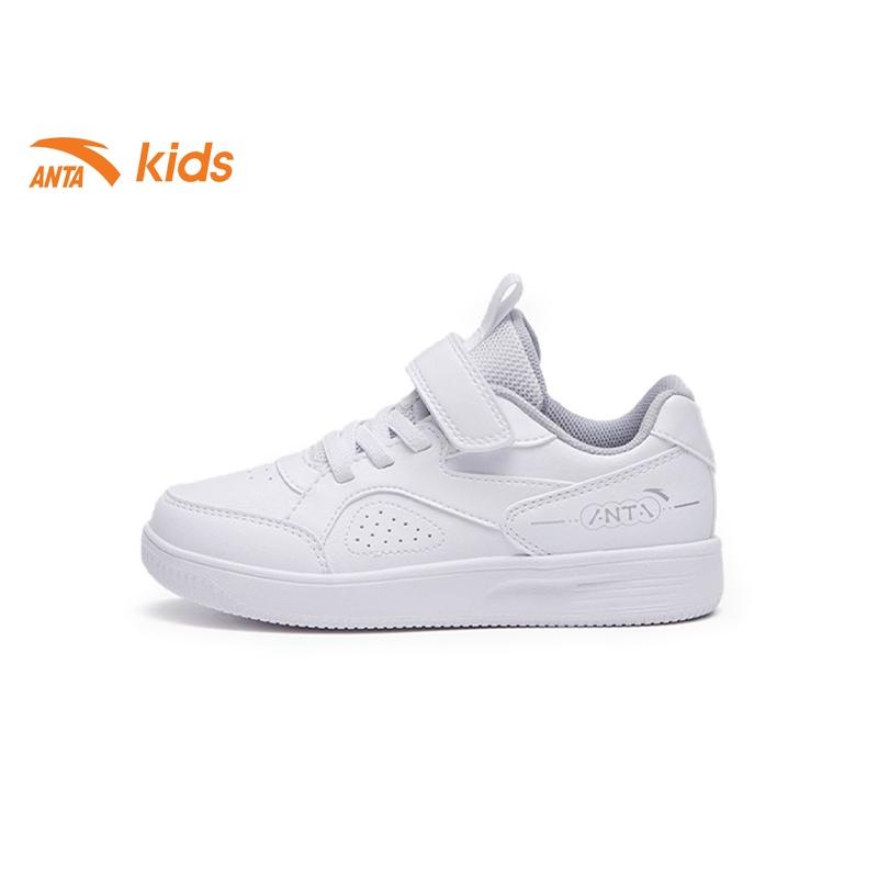 Giày đế bằng bé trai Anta Kids kiểu dáng đường phố năng động, quai dán tiện lợi 332319982S-3