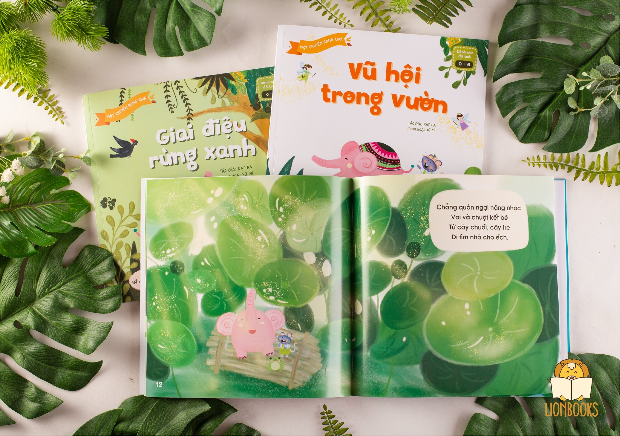 Combo Sách Kể Chuyện Âm Nhạc - Bộ "MỘT CHUYẾN RONG CHƠI" - Sách Thơ & Âm Nhạc Cho Bé Mầm Non 0-3 4-5-6 Tuổi