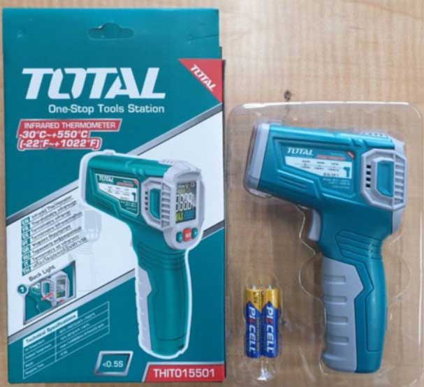 Máy đo nhiệt độ tia hồng ngoại Total THIT015501