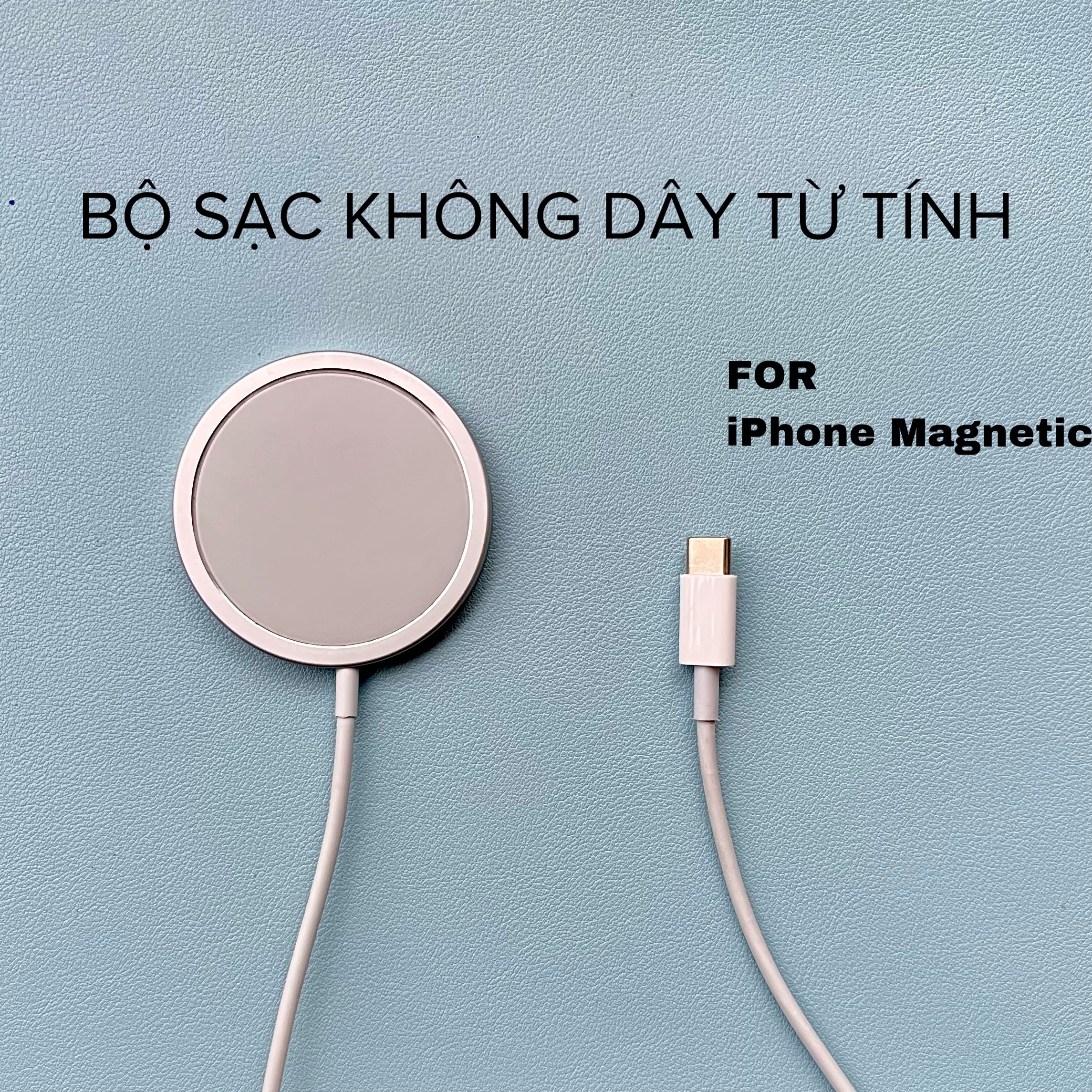 Đế sạc không dây nam châm Kai Magnetic Wireless Charger dùng cho iPhone 14/ 13/ 12 Series (15W, Wireless Magnetic Quick charger) - Hàng chính hãng