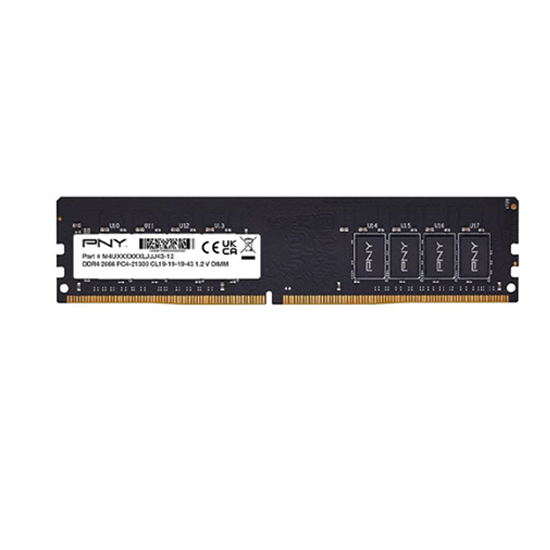 Bộ nhớ RAM PC PNY DDR4 4GB 2666MHz CL19 1.2V (MD4GSD42666-TB) - Hàng Chính Hãng