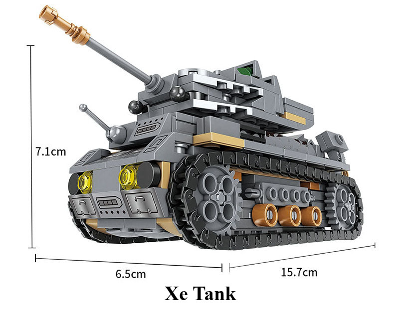 Bộ Đồ Chơi Lắp Ghép Robot Thép Với 1078 Chi Tiết, Bộ Đồ Chơi Xếp Hình 27IN1, Bộ Đồ Chơi Lắp Ghép Cao Cấp Xe Tank Ô Tô Vận Tải - Chính Hãng BABYBOSS.