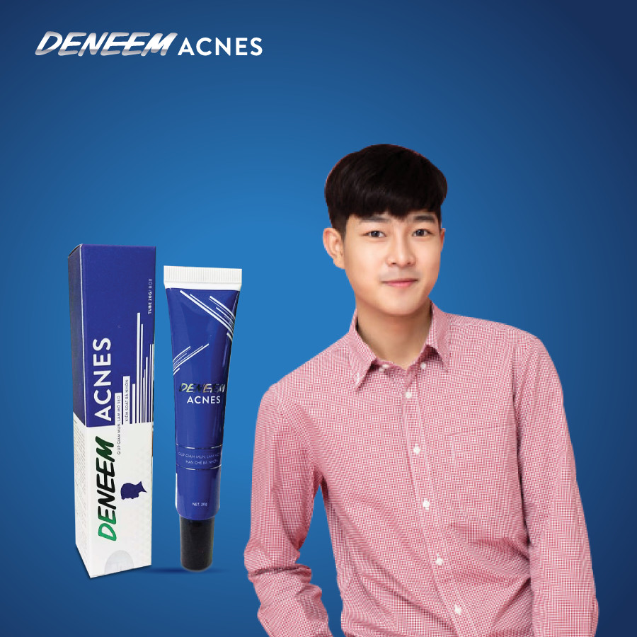GEL NGỪA MỤN DENEEM ACNES - DÀNH CHO NAM - Giúp giảm mụn, làm mờ sẹo, kiểm soát bã nhờn