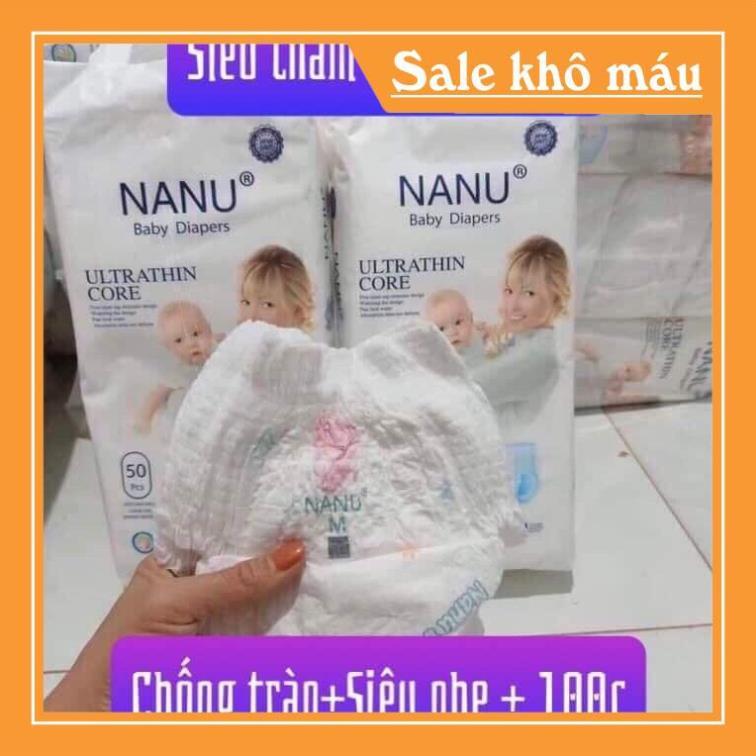 Bỉm Quần NANU Xuất Nhật combo M100/L100/XL100/XXL100