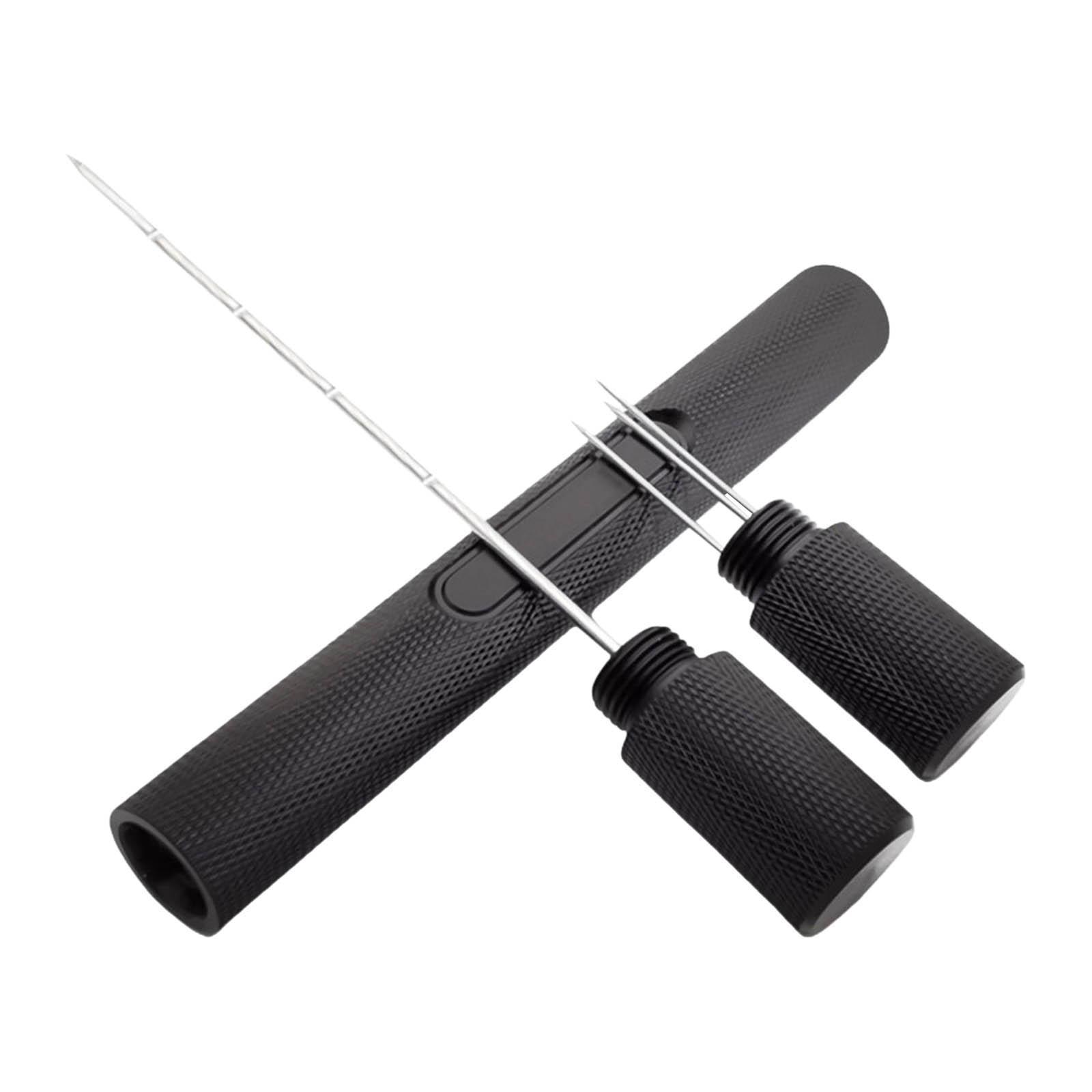 Portable Cigar Punch Enhancer Tool Cigar Cutter Puncher Stainless Steel Cigar Needle