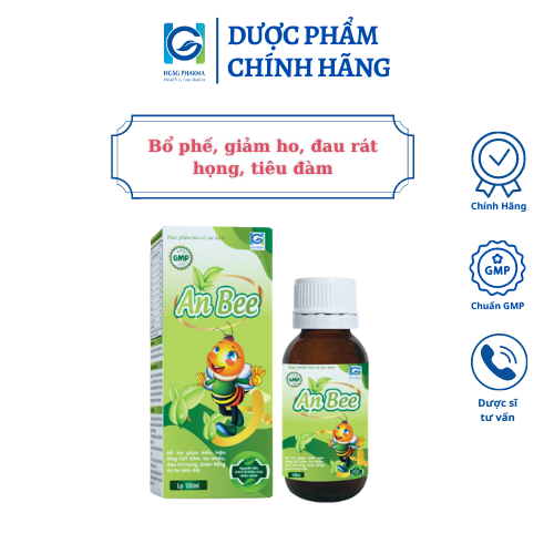 Bổ phế giảm ho cho bé SIRO HO AN BEE