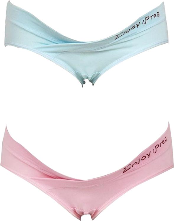 Bộ 2 Quần Lót Cho Bà Bầu Enjoy Preg QB06 QB02 (Nhiều Màu) (Size