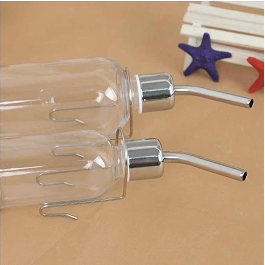 Bình nước Hamster inox trong suốt ngăn chặn rò rỉ tốt nhất